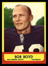 1963 Topps #11 Bob Boyd Very Good RC Rookie 