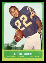 1963 Topps #39 Dick Bass Ex-Mint ID: 436532 1963 Topps #39 Dick Bass Ex-Mint ID: 436532