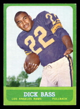 1963 Topps #39 Dick Bass Excellent+ 1963 Topps #39 Dick Bass Excellent+