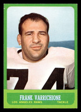 1963 Topps #42 Frank Varrichione Excellent  ID: 436537