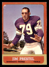 1963 Topps #108 Jim Prestel Poor paperloss 1963 Topps #108 Jim Prestel Poor paperloss