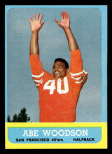 1963 Topps #141 Abe Woodson Ex-Mint 