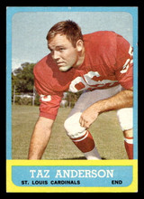 1963 Topps #151 Taz Anderson Excellent+  ID: 436600