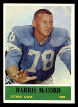 1964 Philadelphia #64 Darris McCord Near Mint 