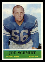 1964 Philadelphia #66 Joe Schmidt Ex-Mint 