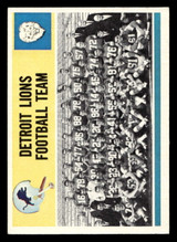 1964 Philadelphia #69 Lions Team Excellent+ 