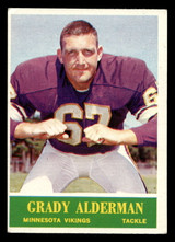 1964 Philadelphia #99 Grady Alderman Excellent RC Rookie 