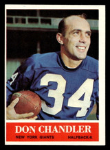 1964 Philadelphia #115 Don Chandler Excellent+  ID: 436807