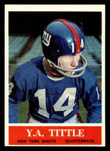 1964 Philadelphia #124 Y. A. Tittle Near Mint 1964 Philadelphia #124 Y. A. Tittle Near Mint