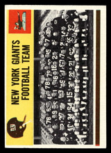 1964 Philadelphia #125 Giants Team Excellent+  ID: 436823