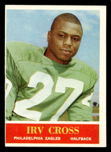 1964 Philadelphia #131 Irv Cross Excellent+ RC Rookie 