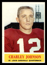 1964 Philadelphia #174 Charley Johnson Very Good 