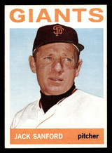 1964 Topps #414 Jack Sanford Very Good  ID: 437079