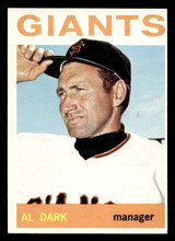 1964 Topps #529 Alvin Dark Excellent+ ID: 437197 1964 Topps #529 Alvin Dark Excellent+ ID: 437197