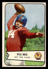 1954 Bowman #7 Kyle Rote Excellent+  ID: 437464