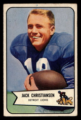 1954 Bowman #100 Jack Christiansen Very Good ID: 437519 1954 Bowman #100 Jack Christiansen Very Good ID: 437519
