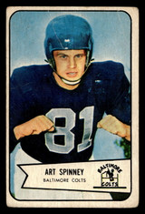 1954 Bowman #126 Art Spinney Poor  ID: 437533