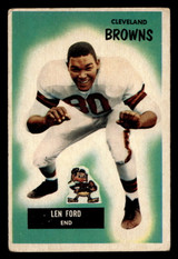 1955 Bowman #14 Len Ford Very Good RC Rookie  ID: 437559