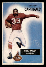 1955 Bowman #25 Ollie Matson G-VG ID: 437574 1955 Bowman #25 Ollie Matson G-VG ID: 437574