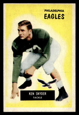 1955 Bowman #63 Ken Snyder Near Mint ID: 437613 1955 Bowman #63 Ken Snyder Near Mint ID: 437613