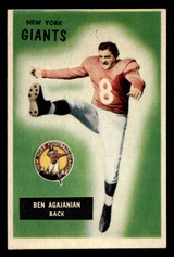 1955 Bowman #68 Ben Agajanian Excellent RC Rookie  ID: 437617