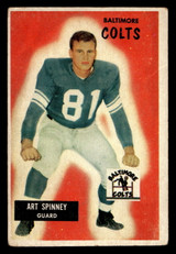 1955 Bowman #107 Art Spinney G-VG  ID: 437642