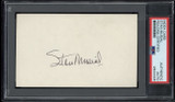 Stan Musial Index Card Signed Auto PSA/DNA Slabbed Cardinals