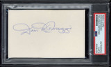 Dom DiMaggio Index Card Signed Auto PSA/DNA Slabbed Red Sox