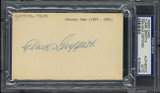 Clark Griffith Index Card Signed Auto PSA/DNA Slabbed Cubs