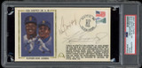 Ken Griffey Jr and Sr. FDC Signed Auto PSA/DNA Slabbed Mariners