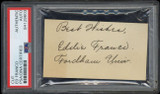 Ed Franco Cut Signature Signed Auto PSA/DNA Slabbed Boston Yanks