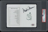 Mark O'Meara Masters Scorecard Signed Auto PSA/DNA Authenticated