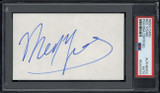 Neil Young Index Card Signed Auto PSA/DNA Authenticated Musician