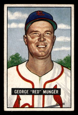 1951 Bowman #11 Red Munger Excellent  ID: 437769