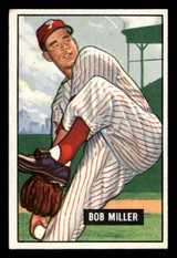 1951 Bowman #220 Bob Miller Excellent+ ID: 437807 1951 Bowman #220 Bob Miller Excellent+ ID: 437807