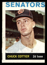 1964 Topps #397 Chuck Cottier Excellent miscut  1964 Topps #397 Chuck Cottier Excellent miscut