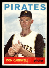 1964 Topps #417 Don Cardwell Poor 1964 Topps #417 Don Cardwell Poor