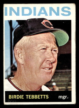 1964 Topps #462 Birdie Tebbetts MG G-VG 1964 Topps #462 Birdie Tebbetts MG G-VG