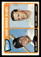 1965 Topps #368 Ken Berry/Joel Gibson White Sox Rookies Very Good RC Rookie ID: 438481 1965 Topps #368 Ken Berry/Joel Gibson White Sox Rookies Very Good RC Rookie ID: 438481