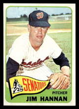 1965 Topps #394 Jim Hannan Near Mint HIGH # 1965 Topps #394 Jim Hannan Near Mint HIGH #