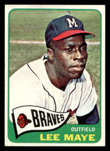 1965 Topps #407 Lee Maye Ex-Mint HIGH # 1965 Topps #407 Lee Maye Ex-Mint HIGH #