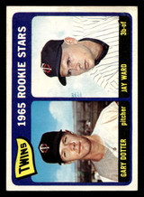 1965 Topps #421 Gary Dotter/Jay Ward Twins Rookies Excellent+ RC Rookie HIGH # 1965 Topps #421 Gary Dotter/Jay Ward Twins Rookies Excellent+ RC Rookie HIGH #