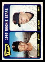 1965 Topps #421 Gary Dotter/Jay Ward Twins Rookies Near Mint RC Rookie HIGH # 1965 Topps #421 Gary Dotter/Jay Ward Twins Rookies Near Mint RC Rookie HIGH #