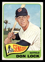 1965 Topps #445 Don Lock Ex-Mint HIGH # 1965 Topps #445 Don Lock Ex-Mint HIGH #