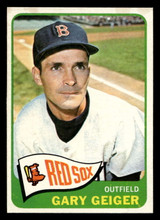 1965 Topps #452 Gary Geiger Excellent+ HIGH # 1965 Topps #452 Gary Geiger Excellent+ HIGH #