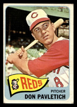 1965 Topps #472 Don Pavletich UER VG-EX HIGH # 1965 Topps #472 Don Pavletich UER VG-EX HIGH #