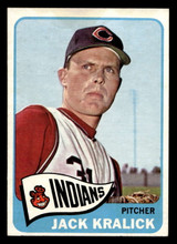1965 Topps #535 Jack Kralick VG-EX SP HIGH # 1965 Topps #535 Jack Kralick VG-EX SP HIGH #