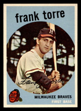 1959 Topps #65 Frank Torre Ex-Mint ID: 438794 1959 Topps #65 Frank Torre Ex-Mint ID: 438794