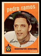 1959 Topps #78 Pedro Ramos Excellent  ID: 438813
