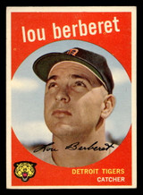 1959 Topps #96 Lou Berberet Excellent ID: 438829 1959 Topps #96 Lou Berberet Excellent ID: 438829